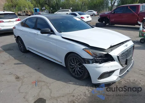 2019 Genesis G80 3.3T Sport from USA, damaged, VIN KMTFN4JB4KU306344